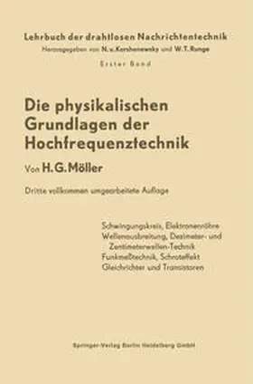 Möller / Korshenewsky / Runge |  Die Physikalischen Grundlagen der Hochfrequenztechnik | eBook | Sack Fachmedien