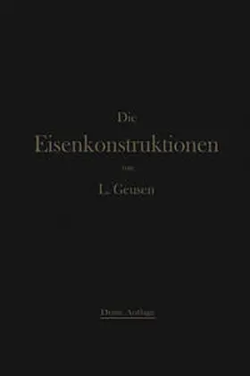 Geusen |  Die Eisenkonstruktionen | eBook | Sack Fachmedien