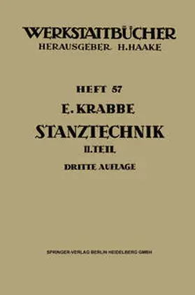 Krabbe |  Stanztechnik | eBook | Sack Fachmedien