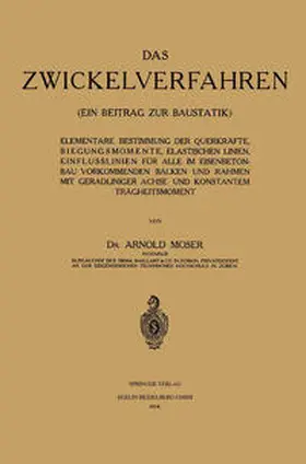 Moser |  Das Zwickelverfahren | eBook | Sack Fachmedien