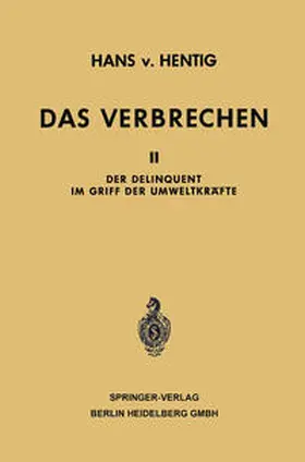 Hentig |  Das Verbrechen | eBook | Sack Fachmedien