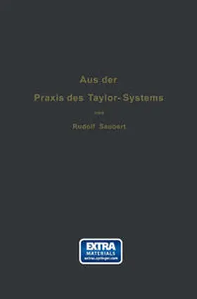Seubert |  Aus der Praxis des Taylor-Systems | eBook | Sack Fachmedien