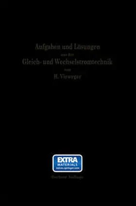 Vieweger |  Aufgaben und Lösungen aus der Gleich- und Wechselstromtechnik | eBook | Sack Fachmedien