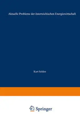 Vas |  Aktuelle Probleme der österreichischen Energiewirtschaft | eBook | Sack Fachmedien