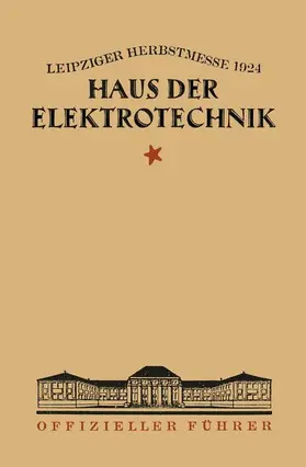Haus der Elektrotechnik | Buch | 978-3-662-27141-4 | www.sack.de