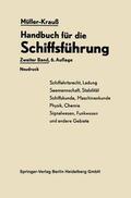 Müller / Berger / Menz |  Handbuch für die Schiffsführung | Buch |  Sack Fachmedien