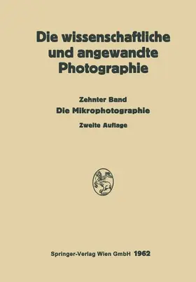 Michel |  Die Mikrophotographie | Buch |  Sack Fachmedien