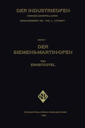 Cotel | Der Siemens-Martin-Ofen | Buch | 978-3-662-27650-1 | www.sack.de