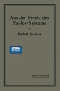 Seubert |  Aus der Praxis des Taylor-Systems | Buch |  Sack Fachmedien