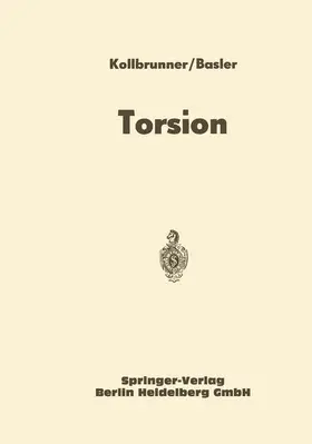 Kollbrunner / Basler |  Torsion | Buch |  Sack Fachmedien