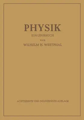 Westphal |  Physik | eBook | Sack Fachmedien