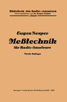 Nesper |  Meßtechnik für Radio-Amateure | eBook | Sack Fachmedien