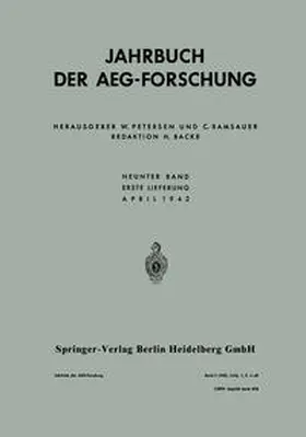 Schmideck |  Jahrbuch der AEG-Forschung | eBook | Sack Fachmedien