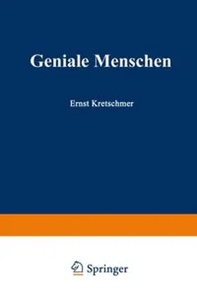 Kretschmer |  Geniale Menschen | eBook | Sack Fachmedien