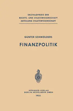 Schmölders |  Finanzpolitik | eBook | Sack Fachmedien