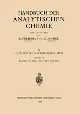 Schmitz-Dumont |  Elemente der Sechsten Gruppe | eBook | Sack Fachmedien