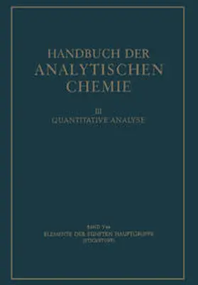 Leithe |  Elemente der fünften Hauptgruppe | eBook | Sack Fachmedien