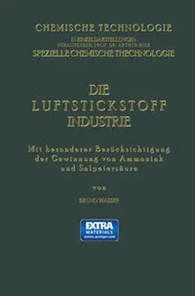 Waeser |  Die Luftstickstoff-Industrie | eBook | Sack Fachmedien