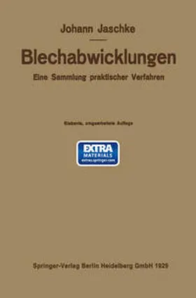 Jaschke | Die Blechabwicklungen | E-Book | www.sack.de