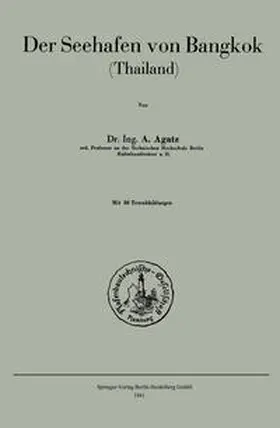 Agatz |  Der Seehafen von Bangkok | eBook | Sack Fachmedien