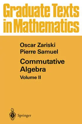 Zariski / Samuel |  Commutative Algebra | eBook | Sack Fachmedien