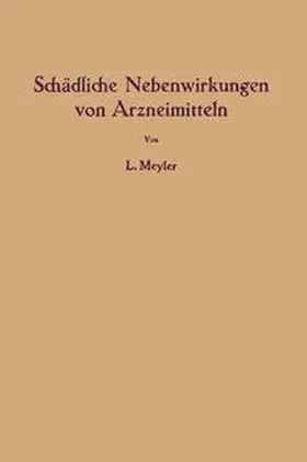 Meyler / Polák |  Schädliche Nebenwirkungen von Arzneimitteln | eBook | Sack Fachmedien