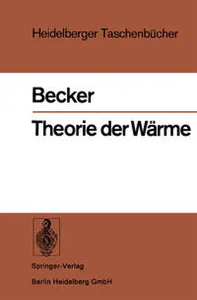 Becker |  Theorie der Wärme | eBook | Sack Fachmedien