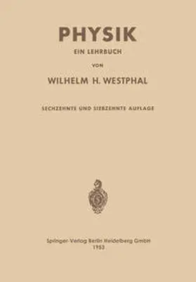Westphal |  Physik | eBook | Sack Fachmedien