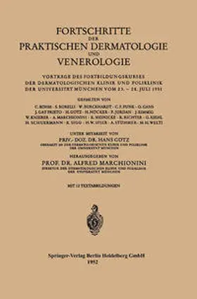 Marchionini |  Fortschritte der Praktischen Dermatologie und Venerologie | eBook | Sack Fachmedien