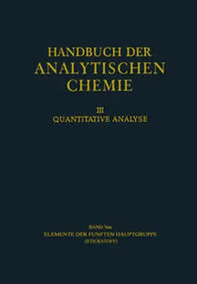  Elemente der Fünften Hauptgruppe | eBook | Sack Fachmedien