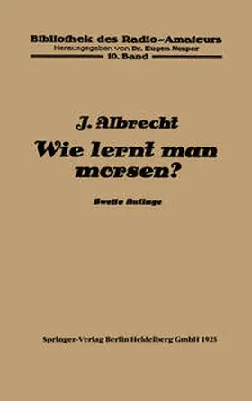 Albrecht |  Wie lernt man morsen? | eBook | Sack Fachmedien