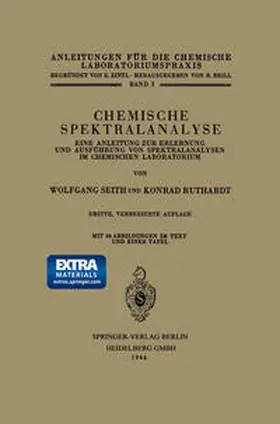 Seith / Ruthardt |  Chemische Spektralanalyse | eBook | Sack Fachmedien