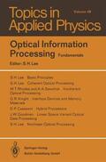 Lee |  Optical Information Processing | Buch |  Sack Fachmedien