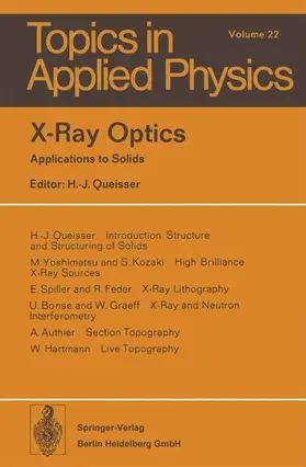 Queisser |  X-Ray Optics | Buch |  Sack Fachmedien