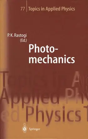 Rastogi |  Photomechanics | Buch |  Sack Fachmedien