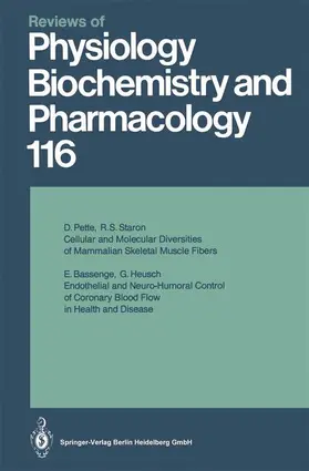  Reviews of Physiology, Biochemistry and Pharmacology | Buch |  Sack Fachmedien