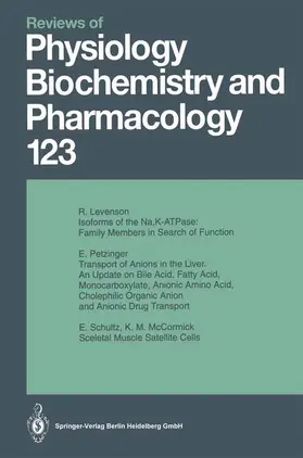 Blaustein / Grunicke / Habermann |  Reviews of Physiology, Biochemistry and Pharmacology | Buch |  Sack Fachmedien