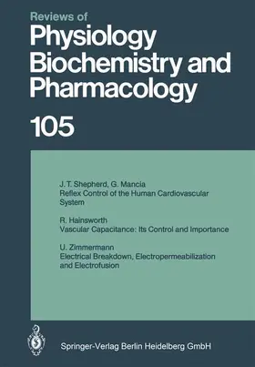 Baker / Sakmann / Singer |  Reviews of Physiology, Biochemistry and Pharmacology | Buch |  Sack Fachmedien