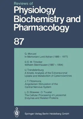 Adrian / Rasmussen / Helmreich |  Reviews of Physiology, Biochemistry and Pharmacology | Buch |  Sack Fachmedien