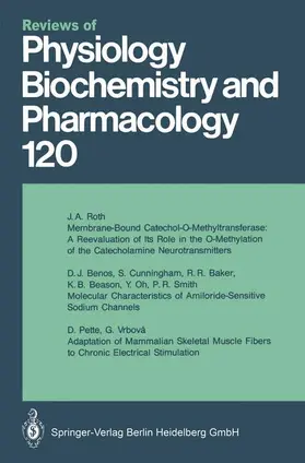 Blaustein / Grunicke / Habermann |  Reviews of Physiology, Biochemistry and Pharmacology | Buch |  Sack Fachmedien