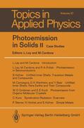 Cardona / Ley |  Photoemission in Solids II | Buch |  Sack Fachmedien