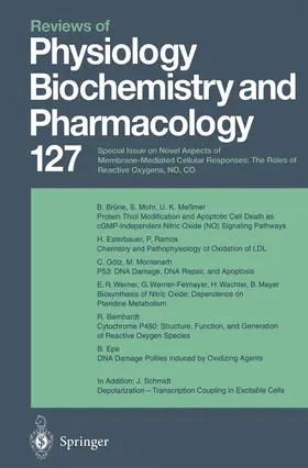  Reviews of Physiology, Biochemistry and Pharmacology | Buch |  Sack Fachmedien