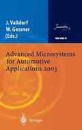 Gessner / Valldorf |  Advanced Microsystems for Automotive Applications 2003 | Buch |  Sack Fachmedien