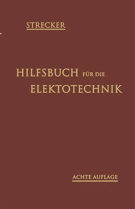 Grawinkel / Strecker |  Hilfsbuch für die Elektrotechnik | Buch |  Sack Fachmedien