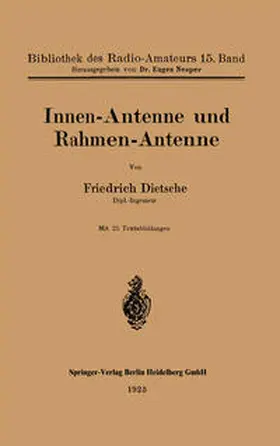 Dietsche |  Innen-Antenne und Rahmen-Antenne | eBook | Sack Fachmedien