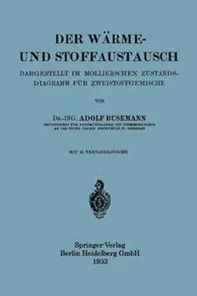 Busemann |  Der Wärme- und Stoffaustausch | eBook | Sack Fachmedien