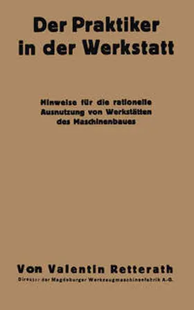 Retterath |  Der Praktiker in der Werkstatt | eBook | Sack Fachmedien