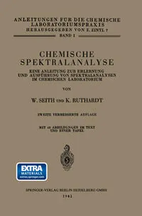 Seith / Ruthardt |  Chemische Spektralanalyse | eBook | Sack Fachmedien