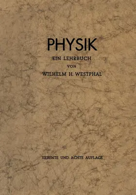 Westphal |  Physik | Buch |  Sack Fachmedien