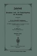 Mundt |  Jahrbuch der Preußischen Forst- und Jagdgesetzgebung und Verwaltung | Buch |  Sack Fachmedien